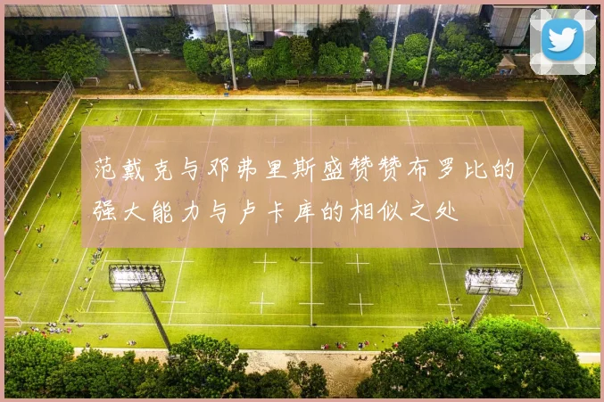 范戴克与邓弗里斯盛赞赞布罗比的强大能力与卢卡库的相似之处